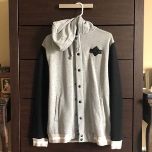 Men’s Button Down Hoodie